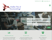 Tablet Screenshot of andestax.com